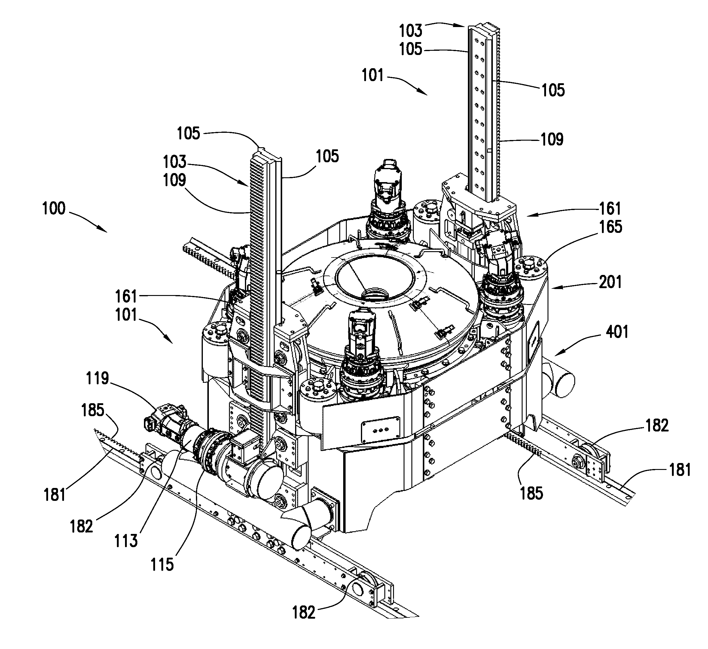 Automated roughneck