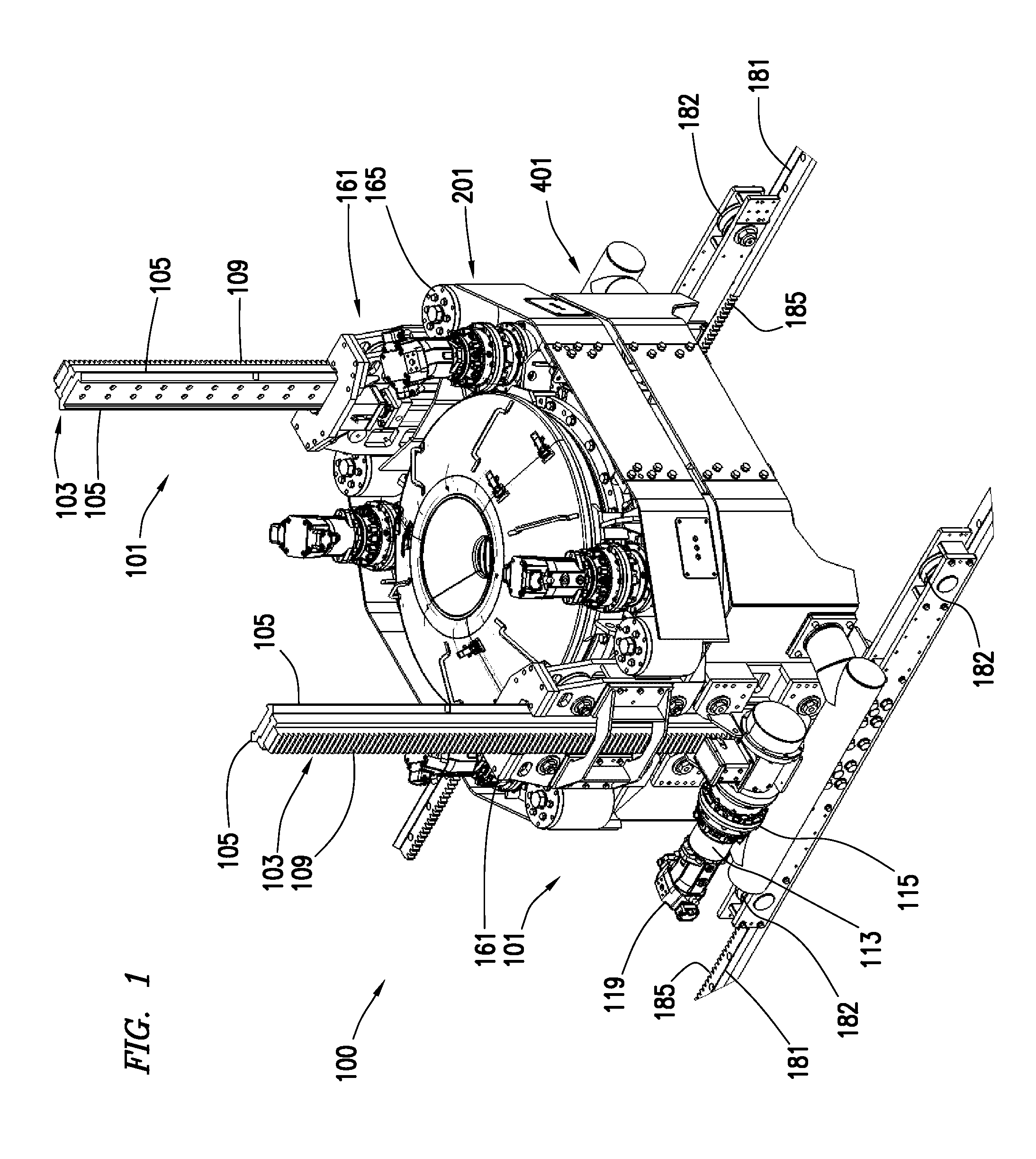 Automated roughneck