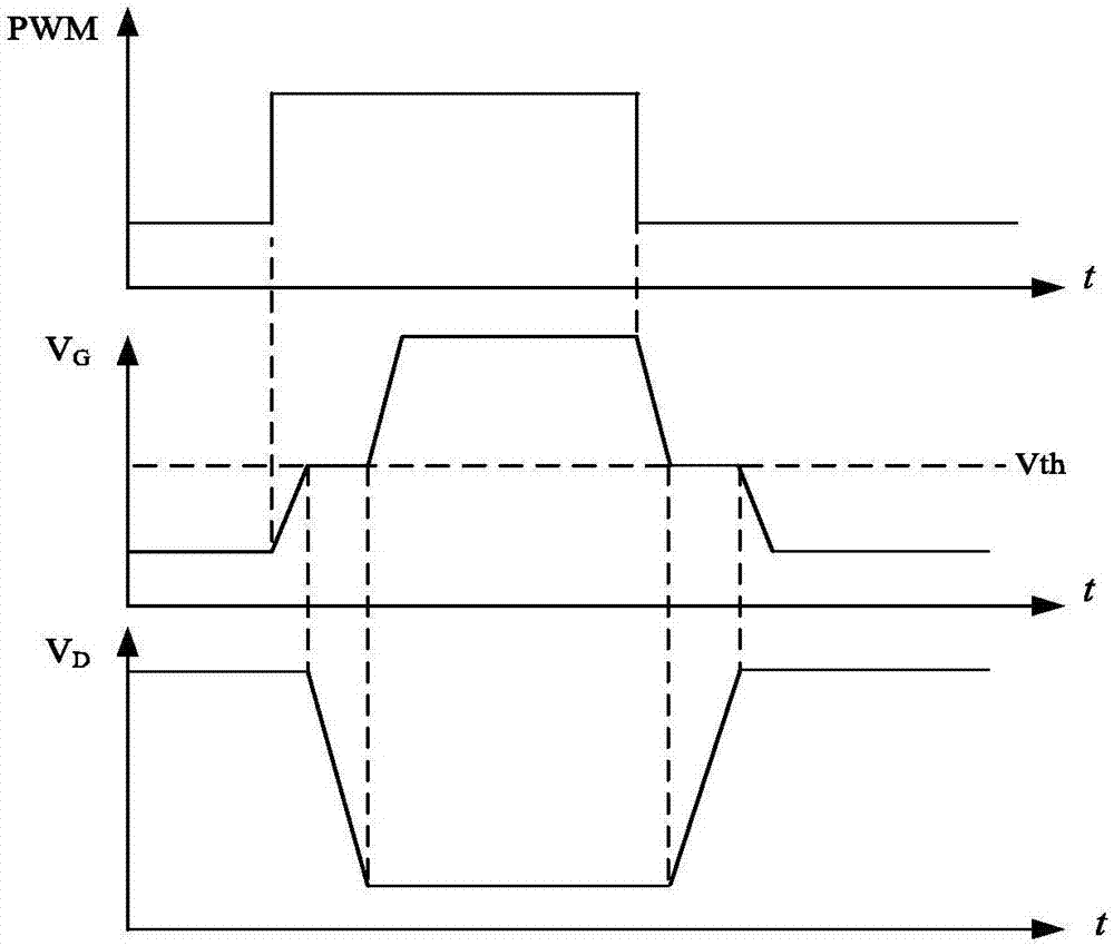 Switching tube driving circuit and switching tube driving method