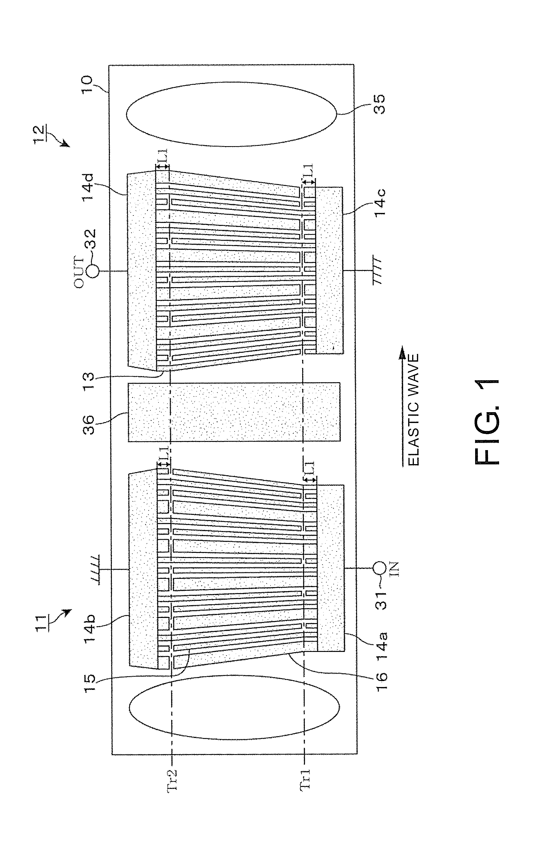 Elastic wave filter