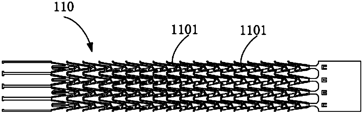 Percutaneous blood pump and mesh basket thereof