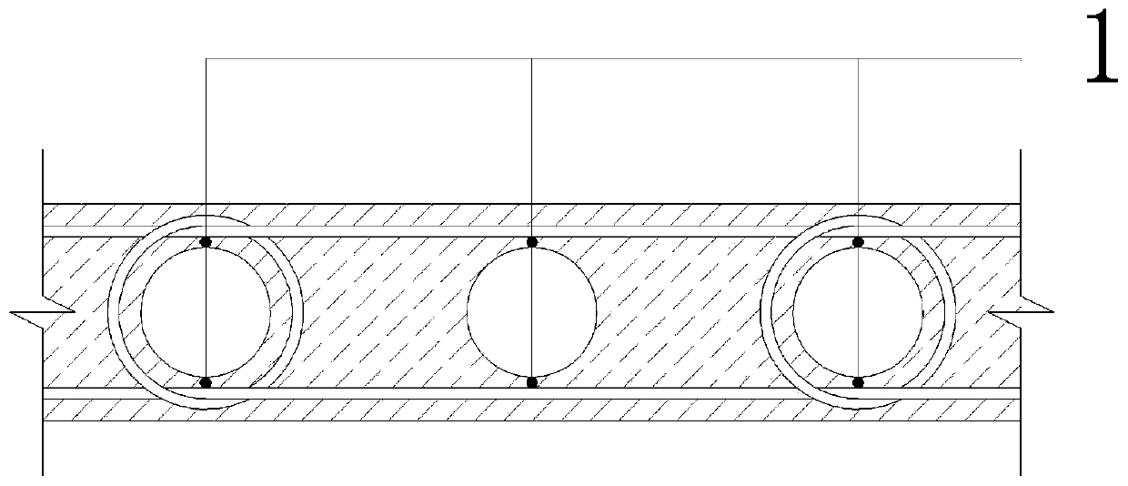 Connection nodes and connection methods of vertically distributed steel bars in prefabricated circular hole plate shear walls