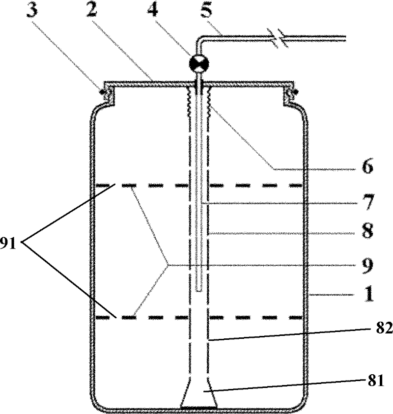 Plant cultivation medium fumigation container