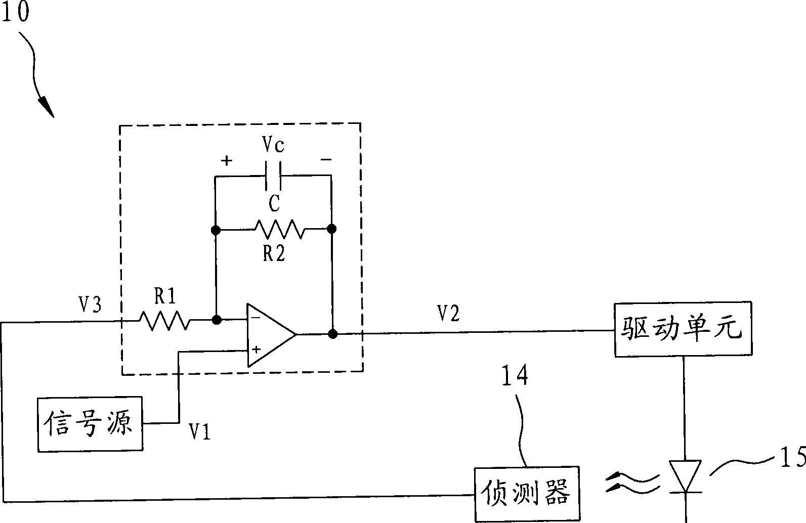 Feedback type automatic power control system