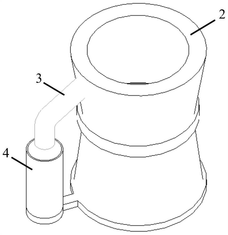 Grouting material initial fluidity detection system