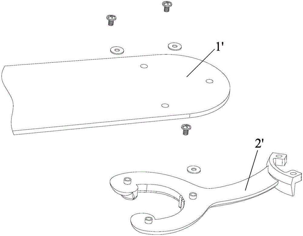 Ceiling fan blade structure and ceiling fan