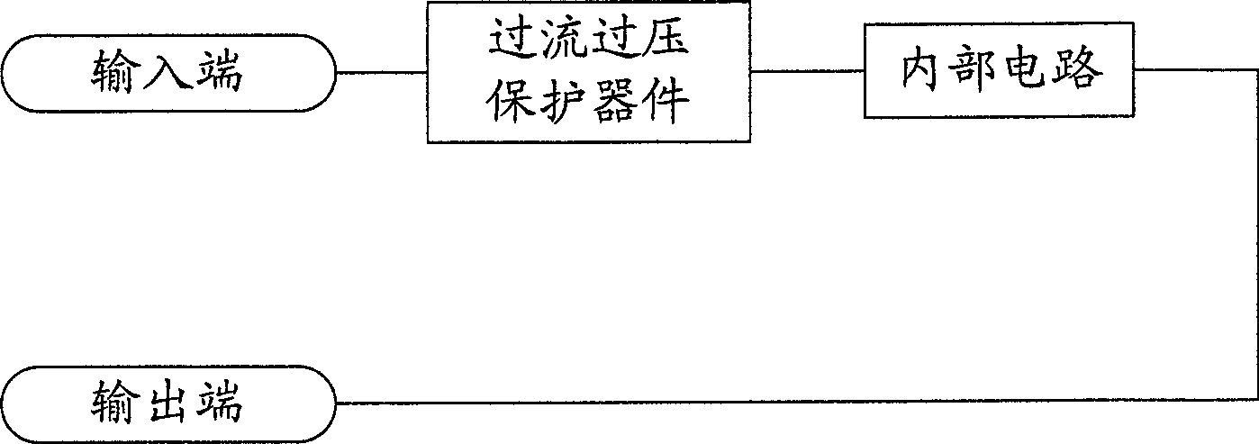 Over current and over voltage protection circuit and signal source circuit