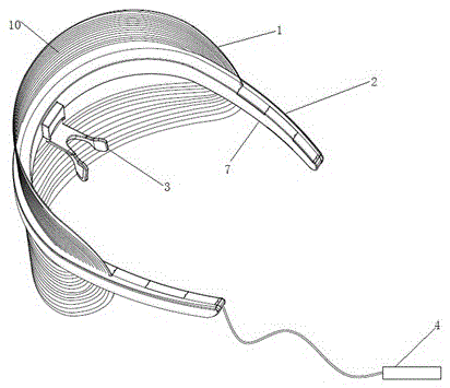 Manufacturing method of led mask and led mask