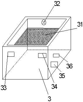 Modular refrigerator with air treatment layer