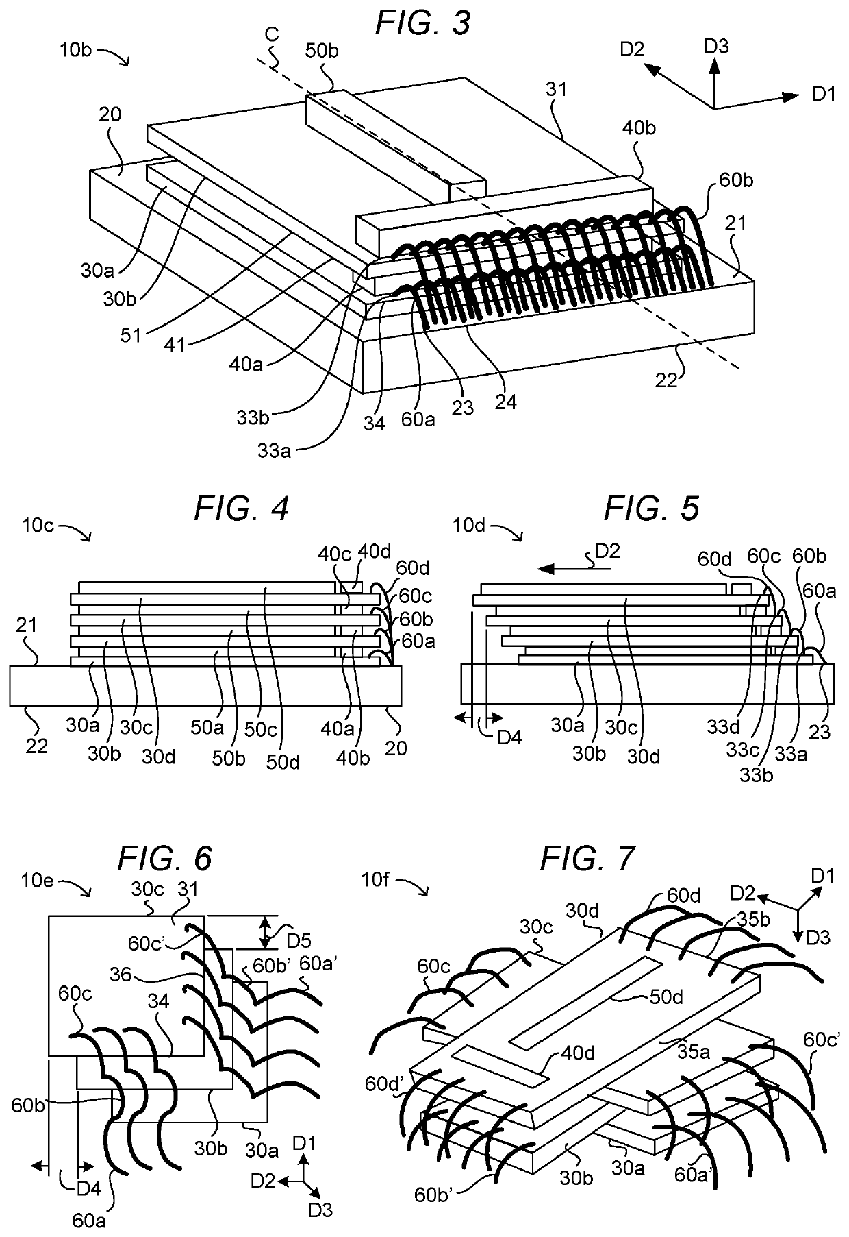 Abstracted NAND logic in stacks