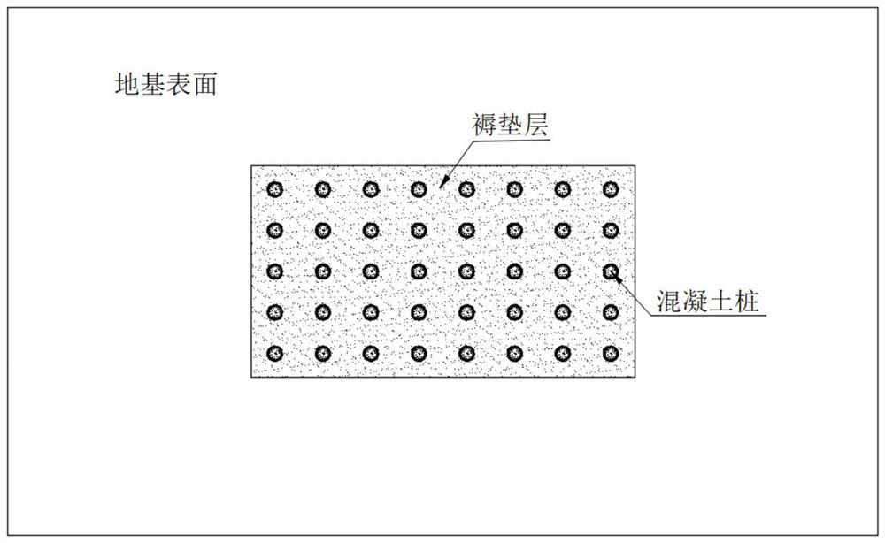 Method and device for obtaining pile-soil bearing ratio of composite foundation