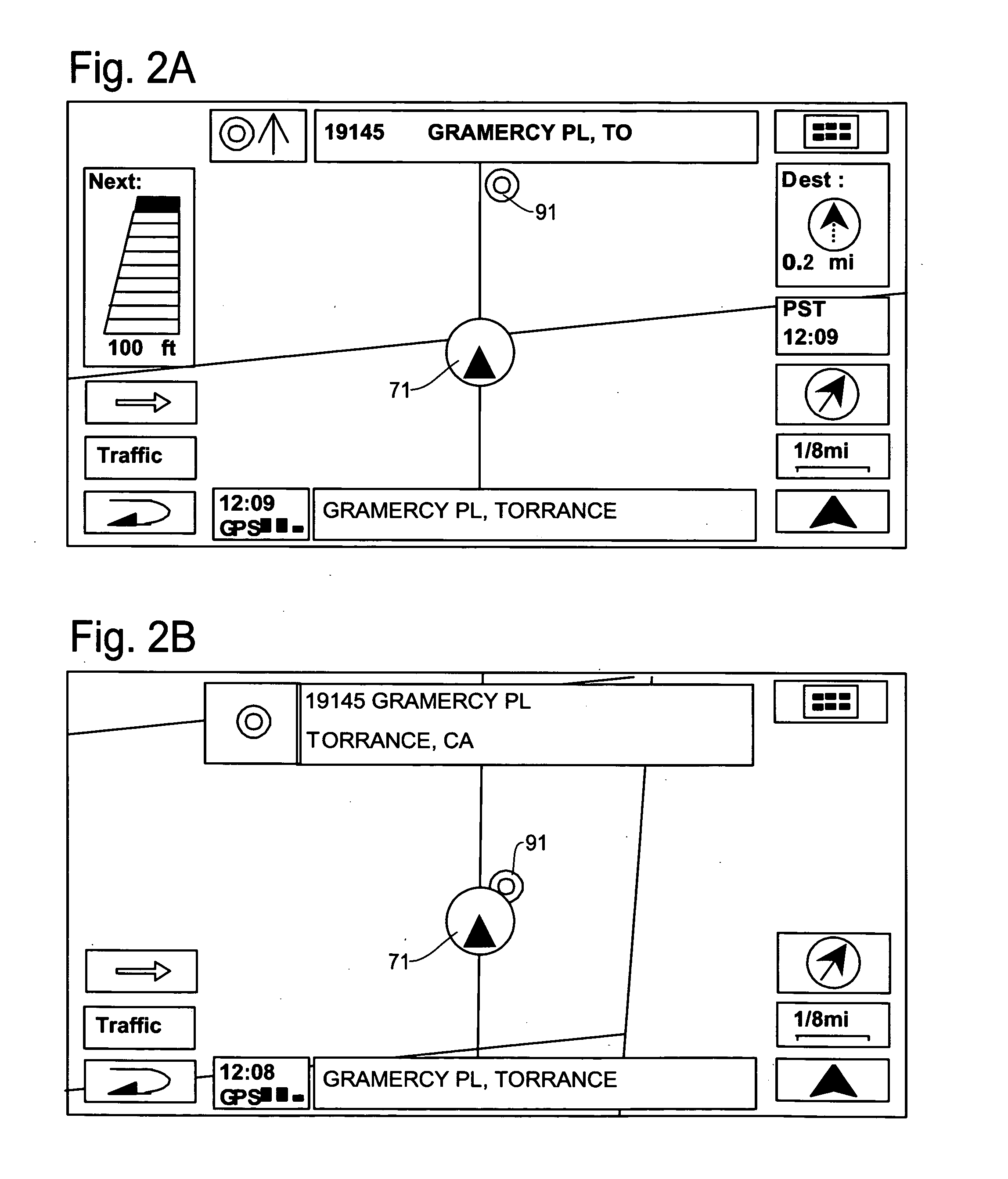 Method and apparatus of displaying three-dimensional arrival screen for navigation system