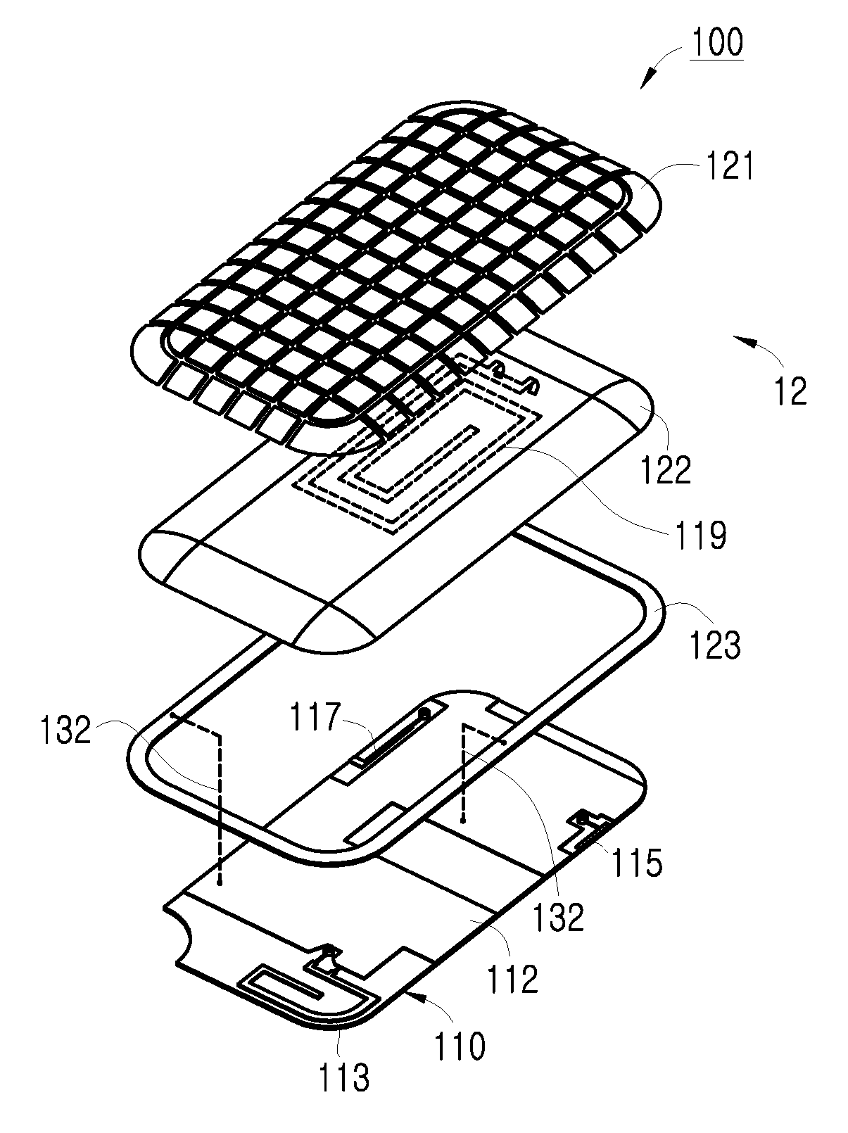 Antenna apparatus for portable terminal