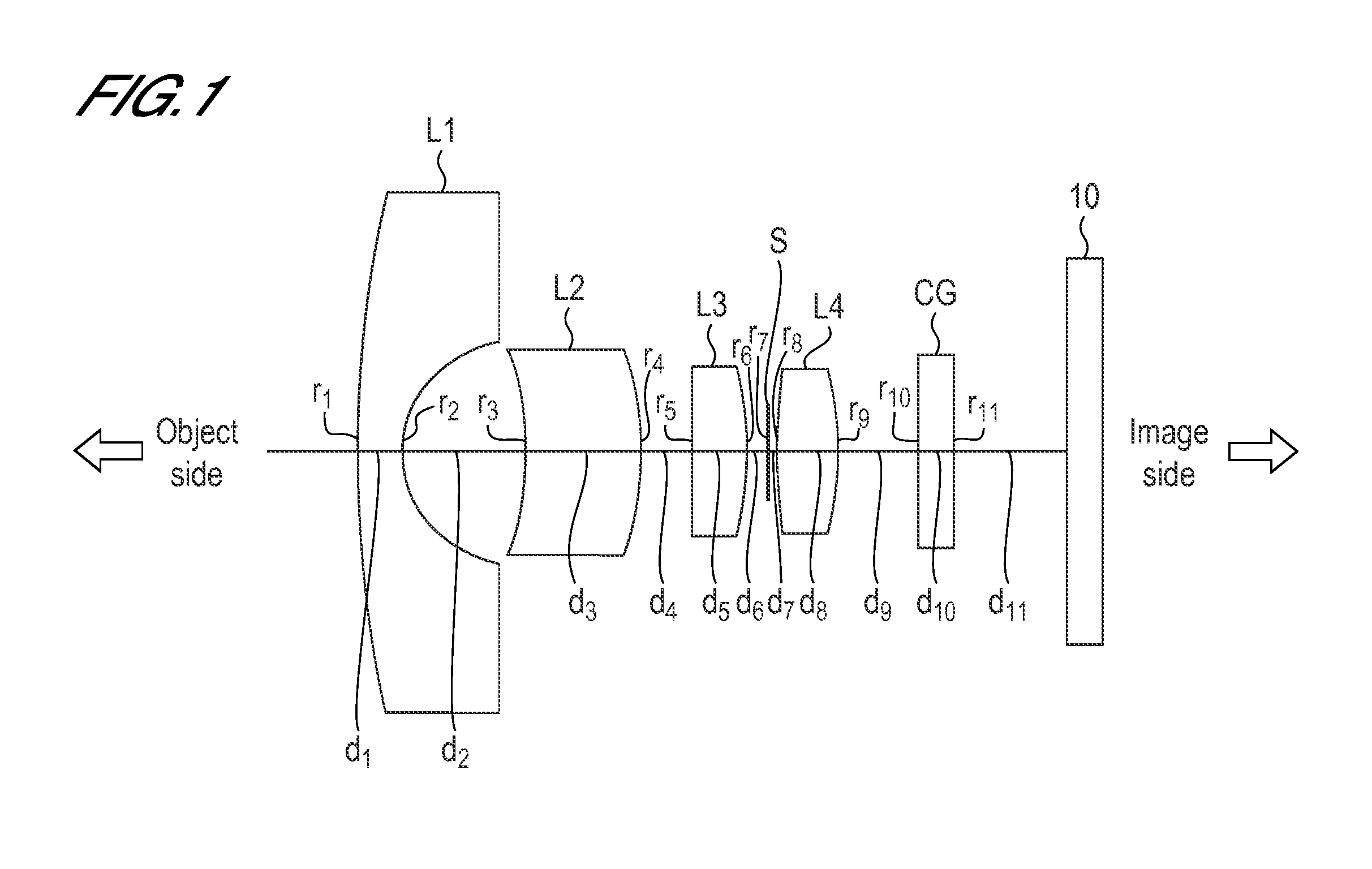 Wide-angle lens and system enclosing wide-angle lens