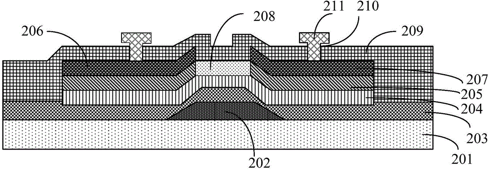 Oxide film transistor and manufacturing method thereof