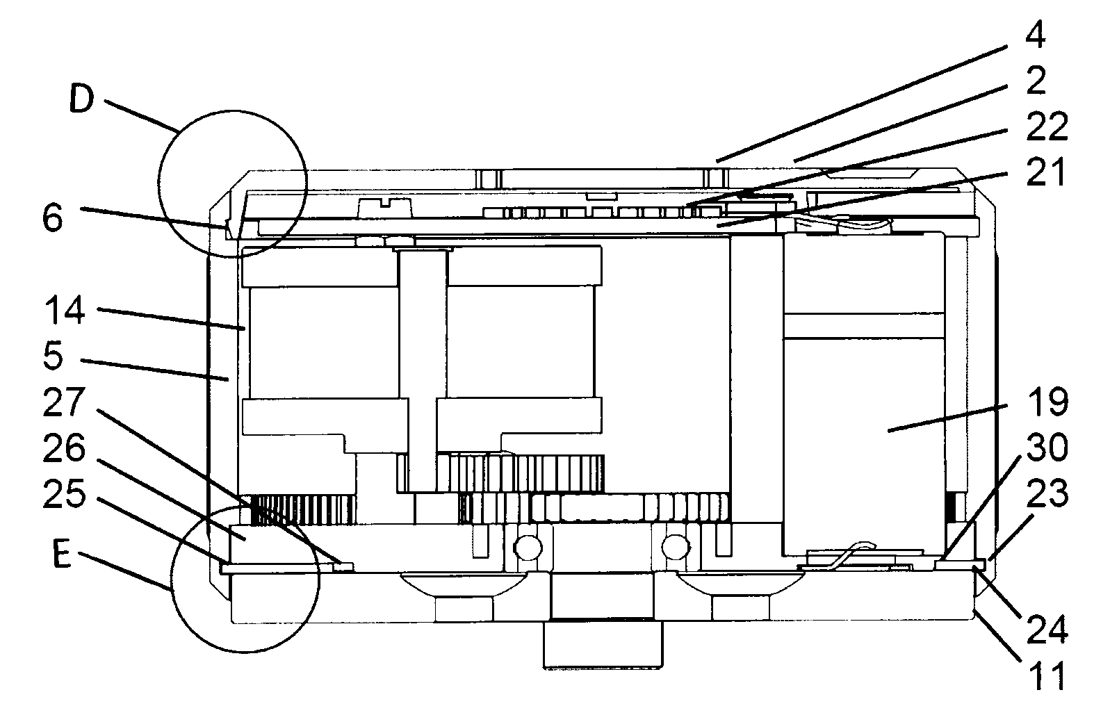 Motorised door lock actuator