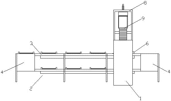 Fully automatic stainless steel tableware polishing production line