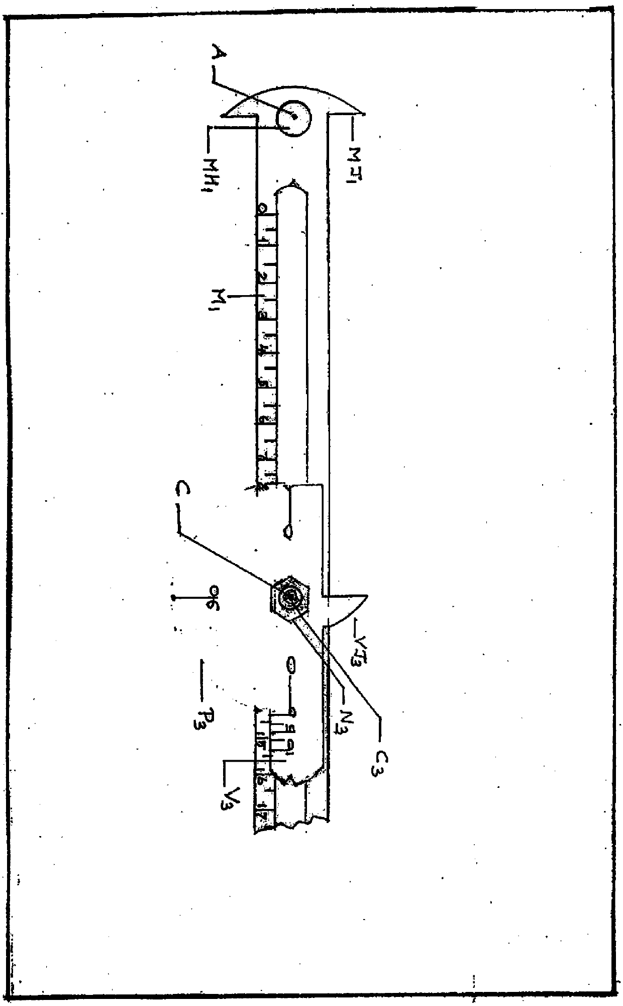 A multipupurpose instrument for triangle solutions, measurements and geometrical applications called triometer