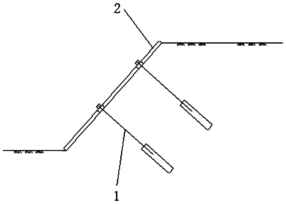 Flexible frame anchor device and self-monitoring method thereof