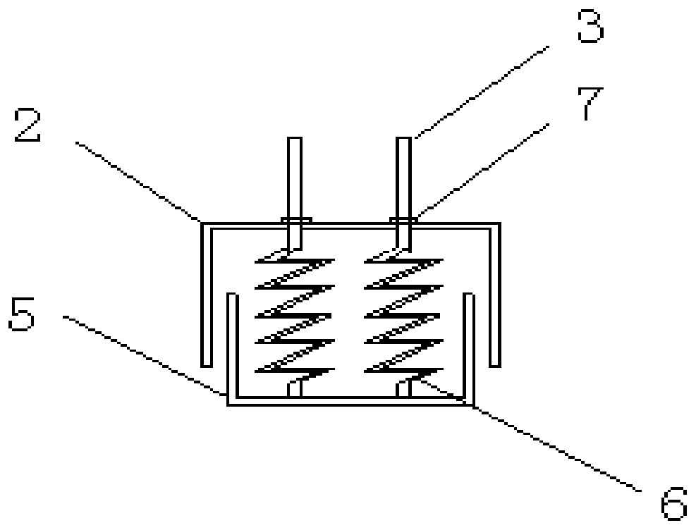 Flexible frame anchor device and self-monitoring method thereof