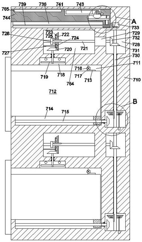 Power distribution cabinet with warning function