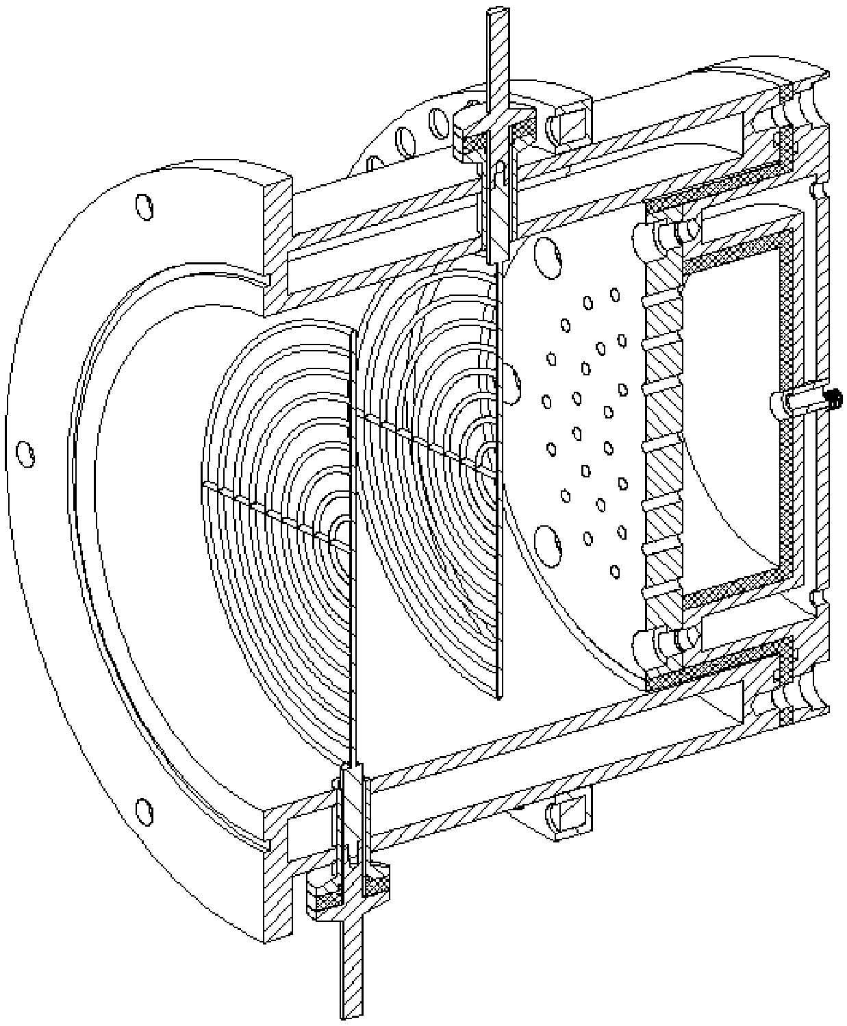 Penning ion source based on hollow cathode discharge