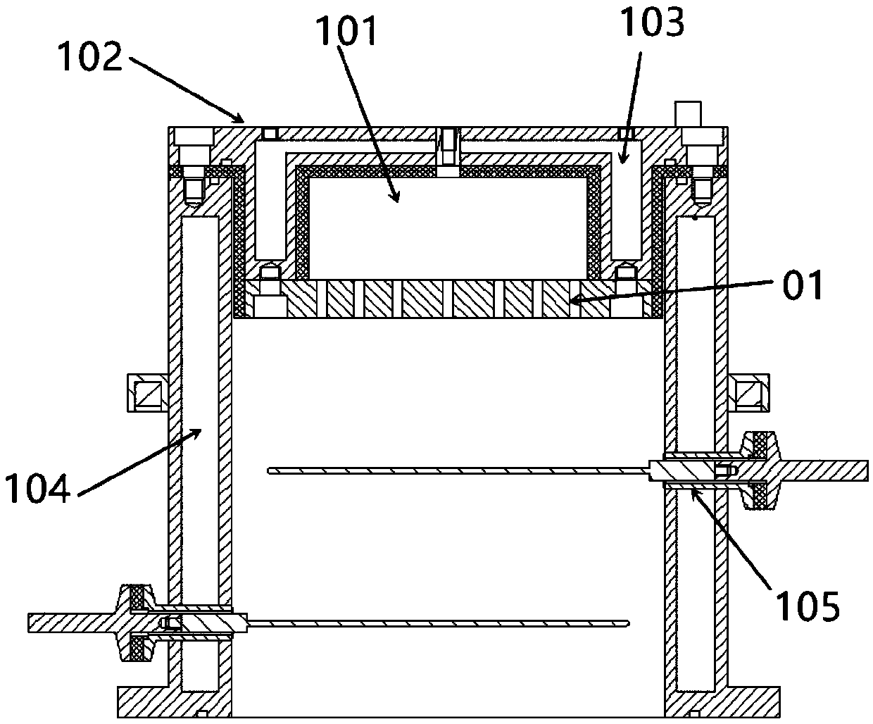 Penning ion source based on hollow cathode discharge