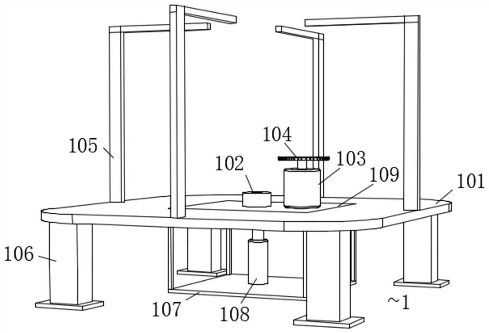 Polishing device used for gear machining and use method of polishing device