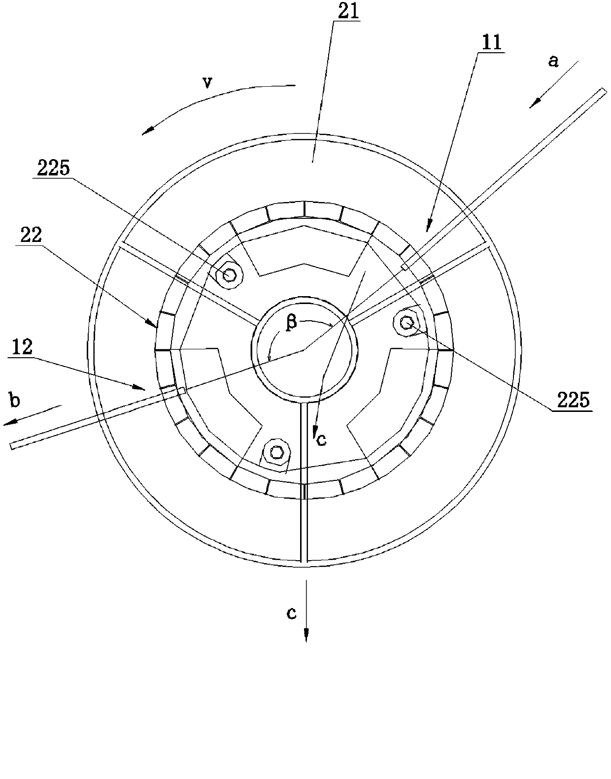 Non-block tea-leaf dust sieving device