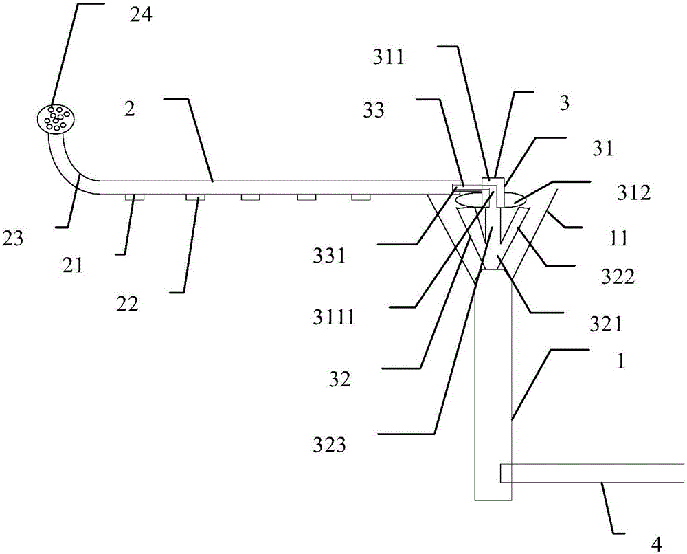 Landscaping watering device