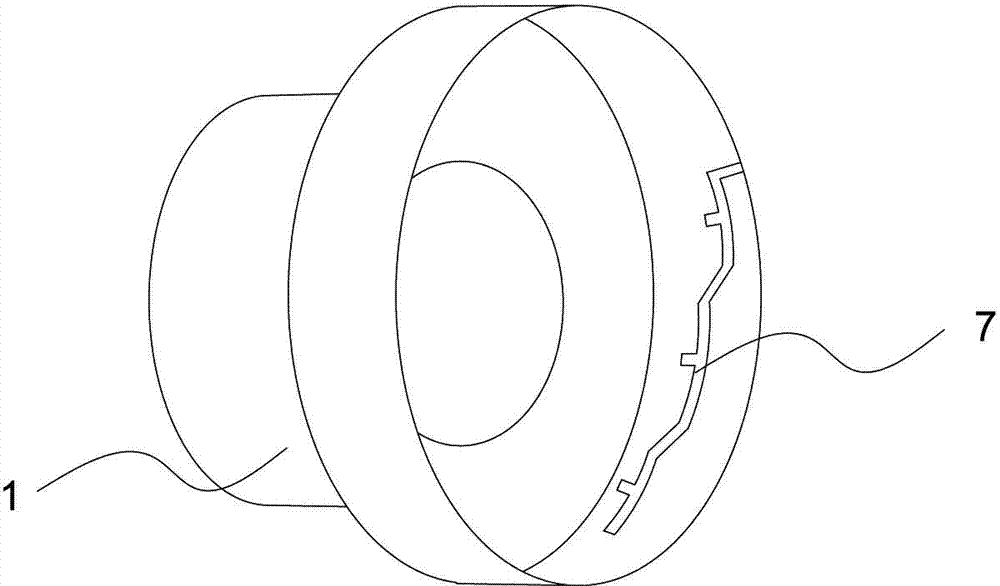 Combined type building seepage-proofing device for water pipes penetrating boards