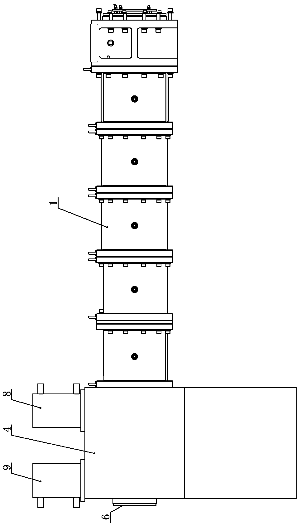 Extruder with adjustable product bulk density