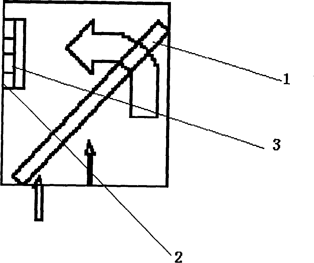 Cabinet air-conditioner air outlet oscillating blade system