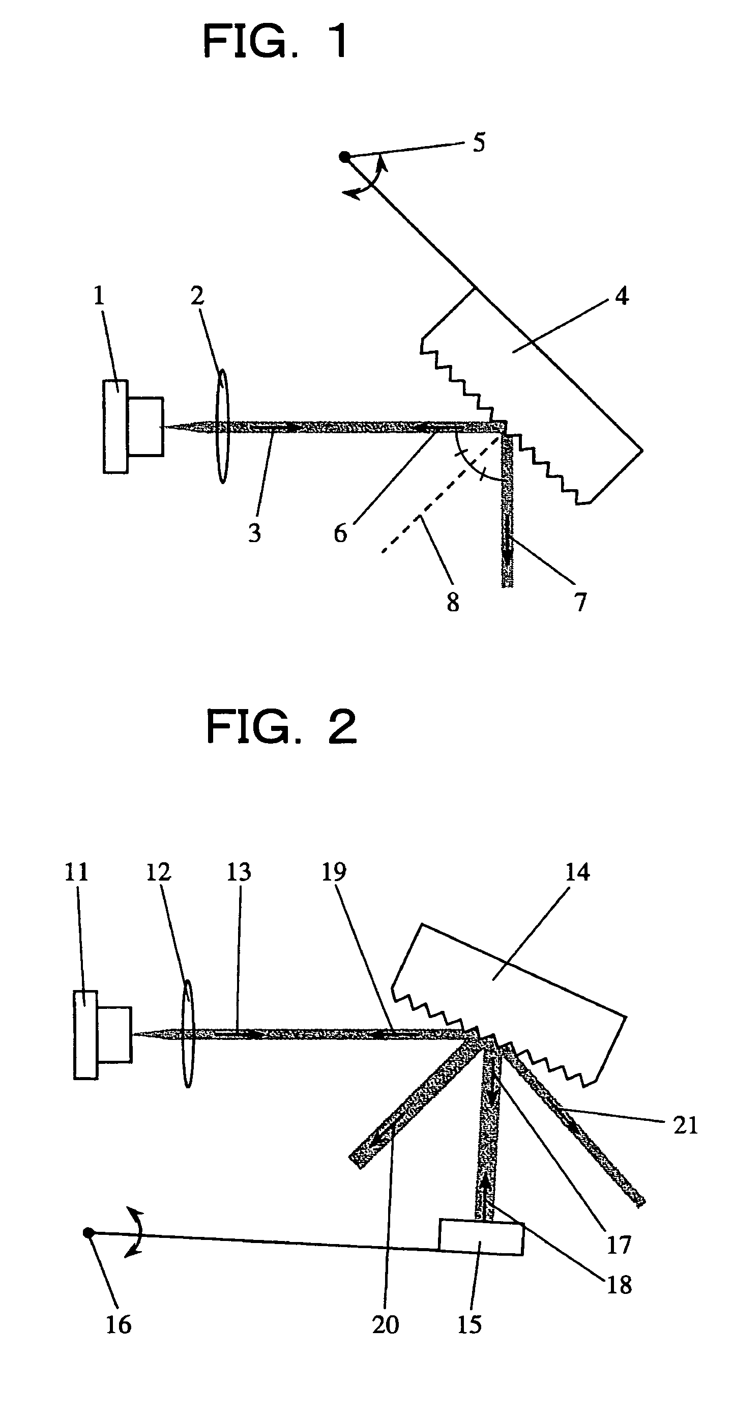 Littrow external oscillator semiconductor laser optical axis deviation correction method and device