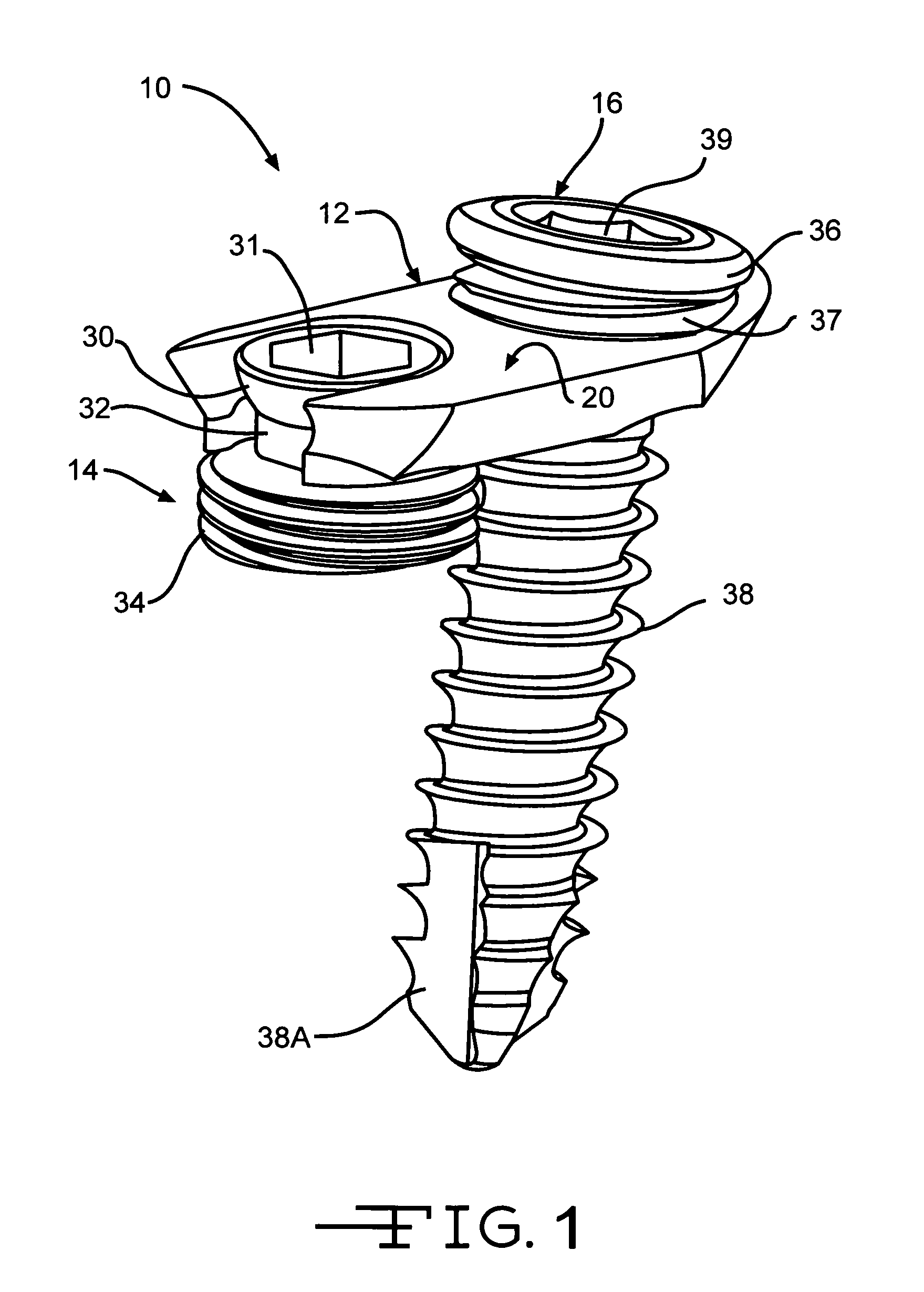 Polyaxial insert for surgical screws