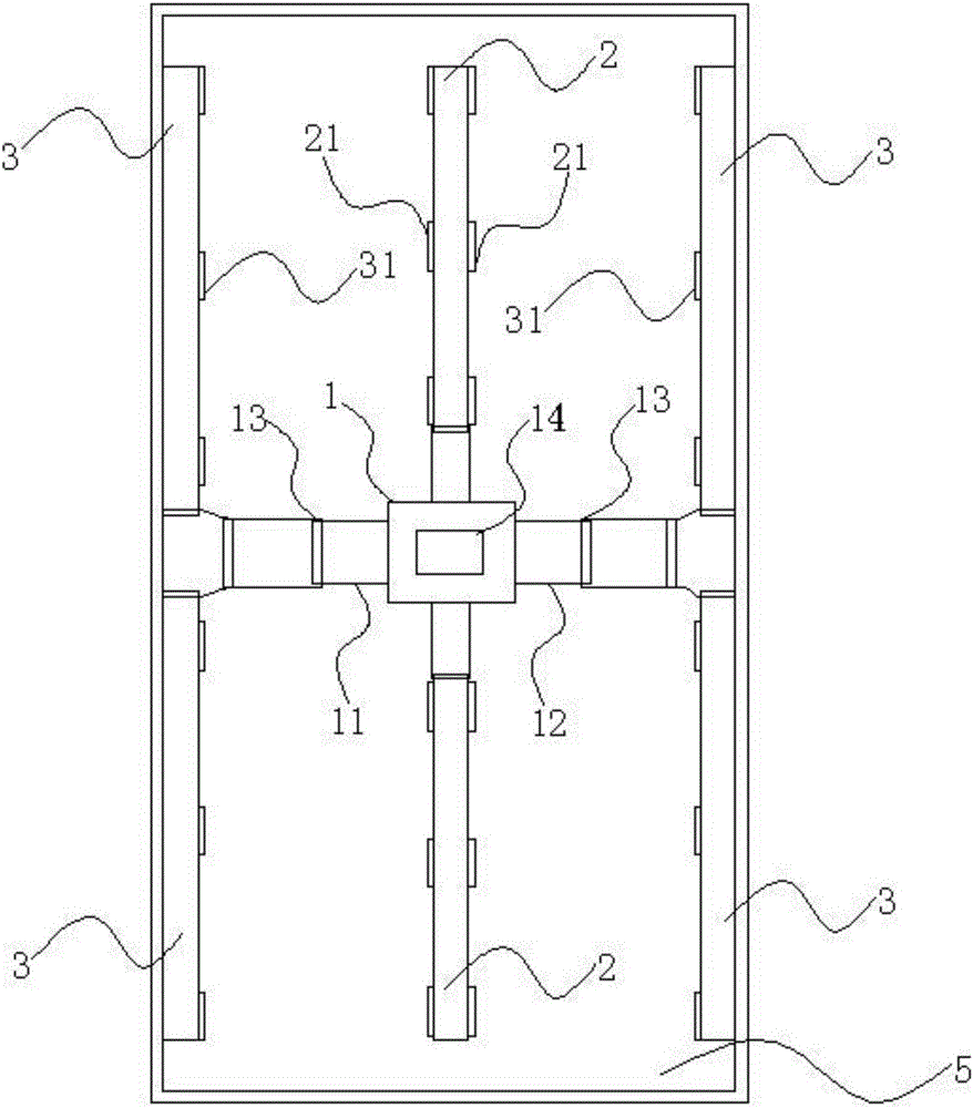 Balanced circulation system for confined space