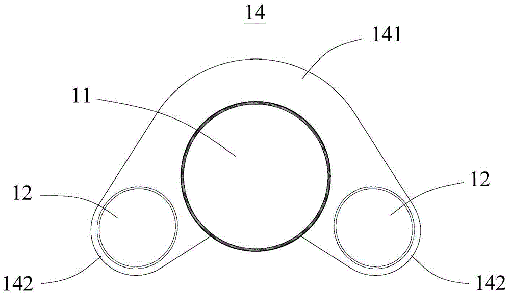 Sectional type bow mast