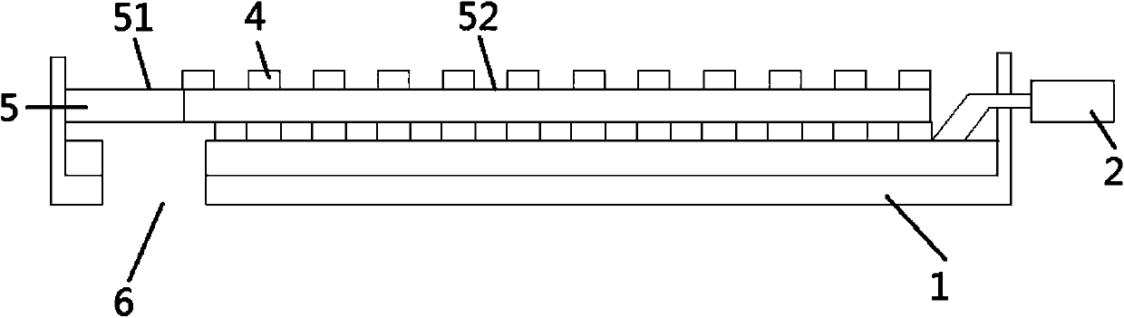 Gantry fragment discharging mechanism