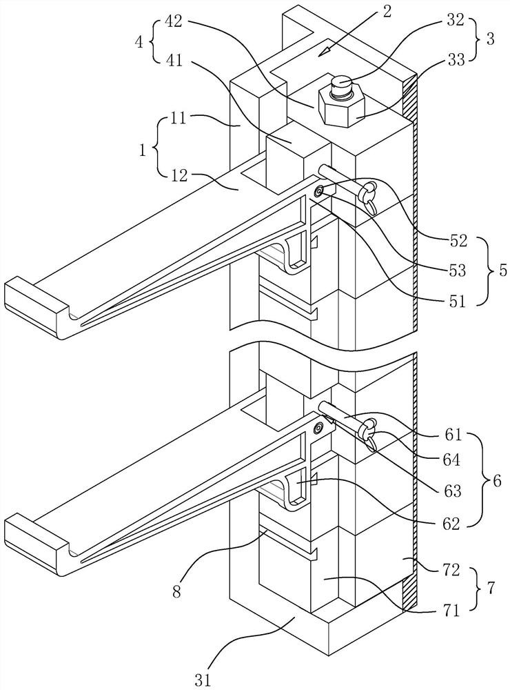 Power tunnel cable rack