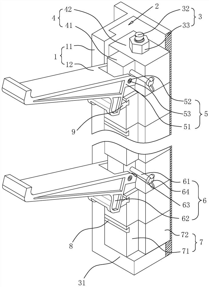 Power tunnel cable rack