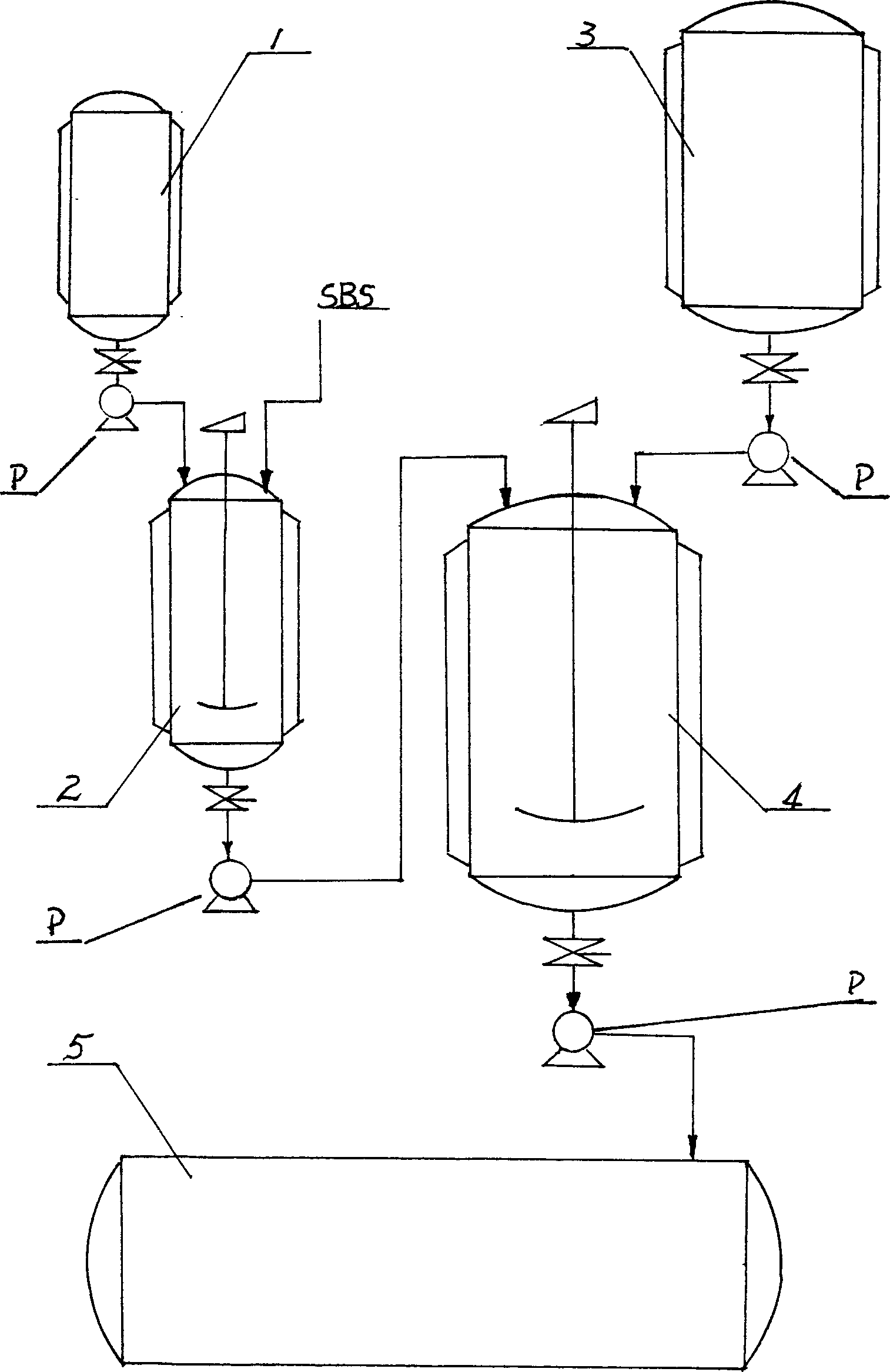 Modified asphalt and its preparation method