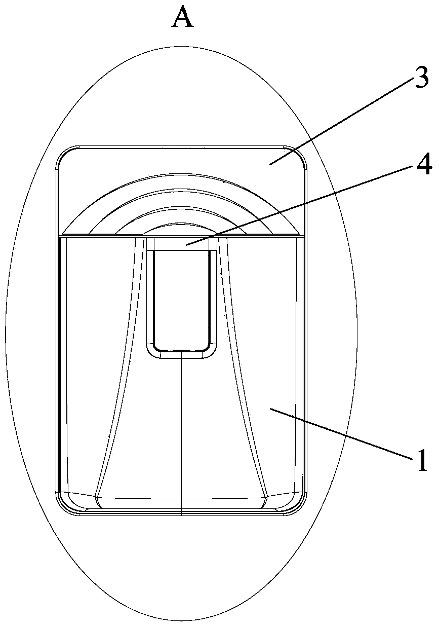 Refrigerator and water dispenser for same