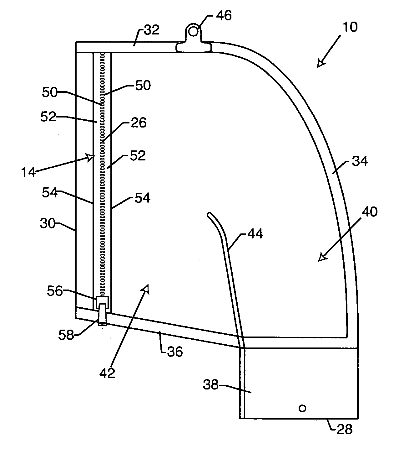 Pool cleaner filter bag with zipper closure