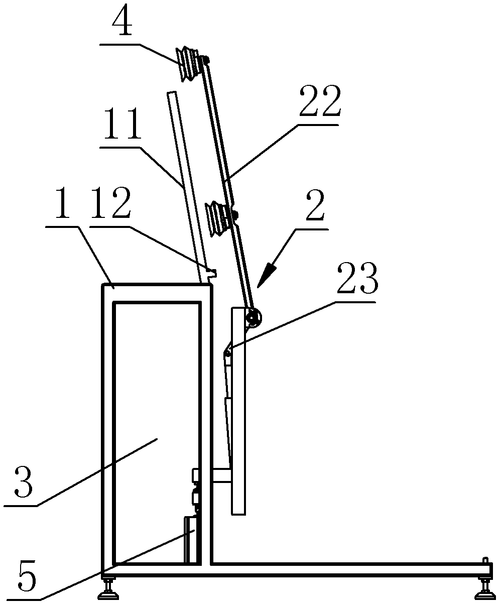 On-line appearance detecting machine after lamination of solar cell panels