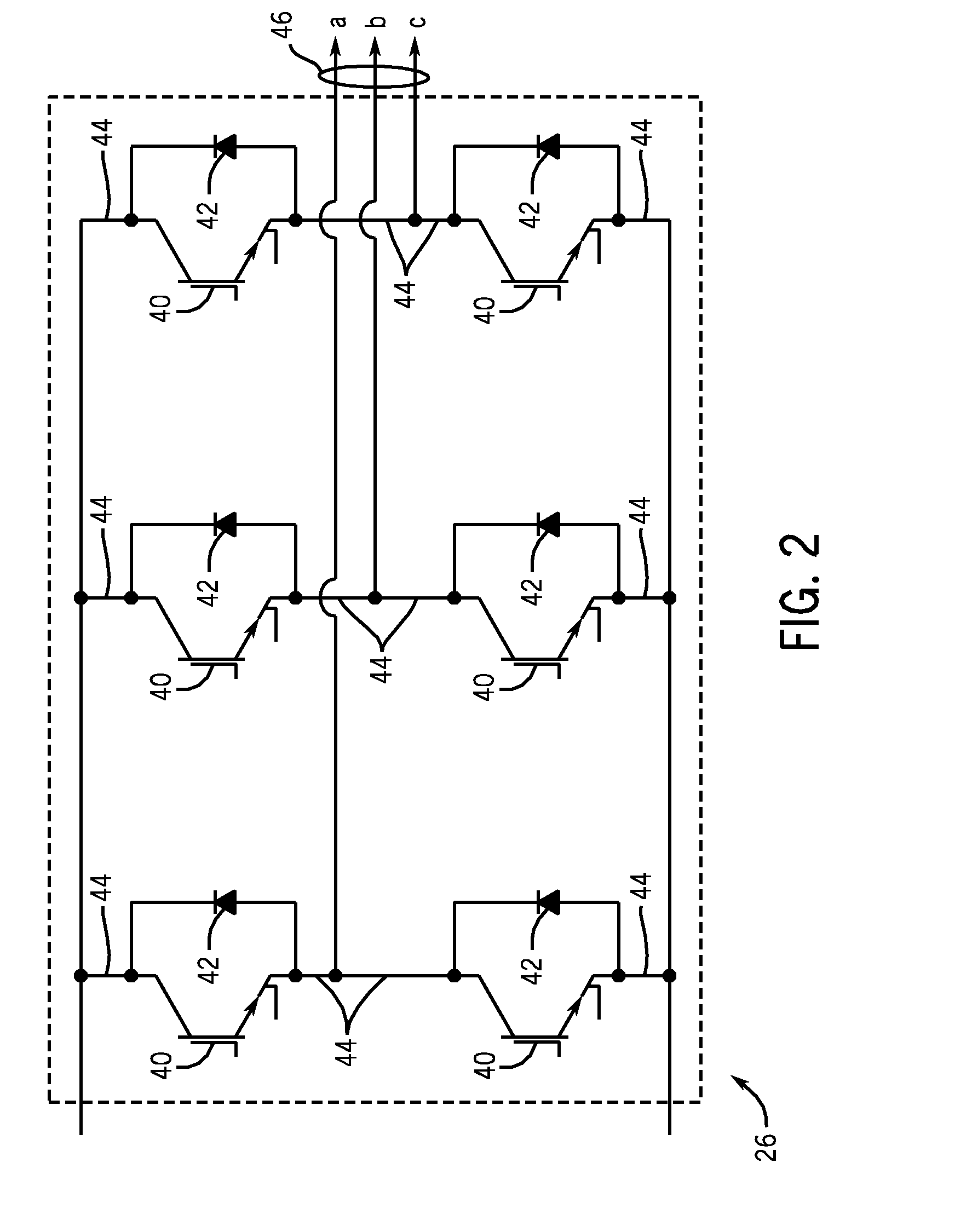 Converter lifetime improvement method for doubly fed induction generator