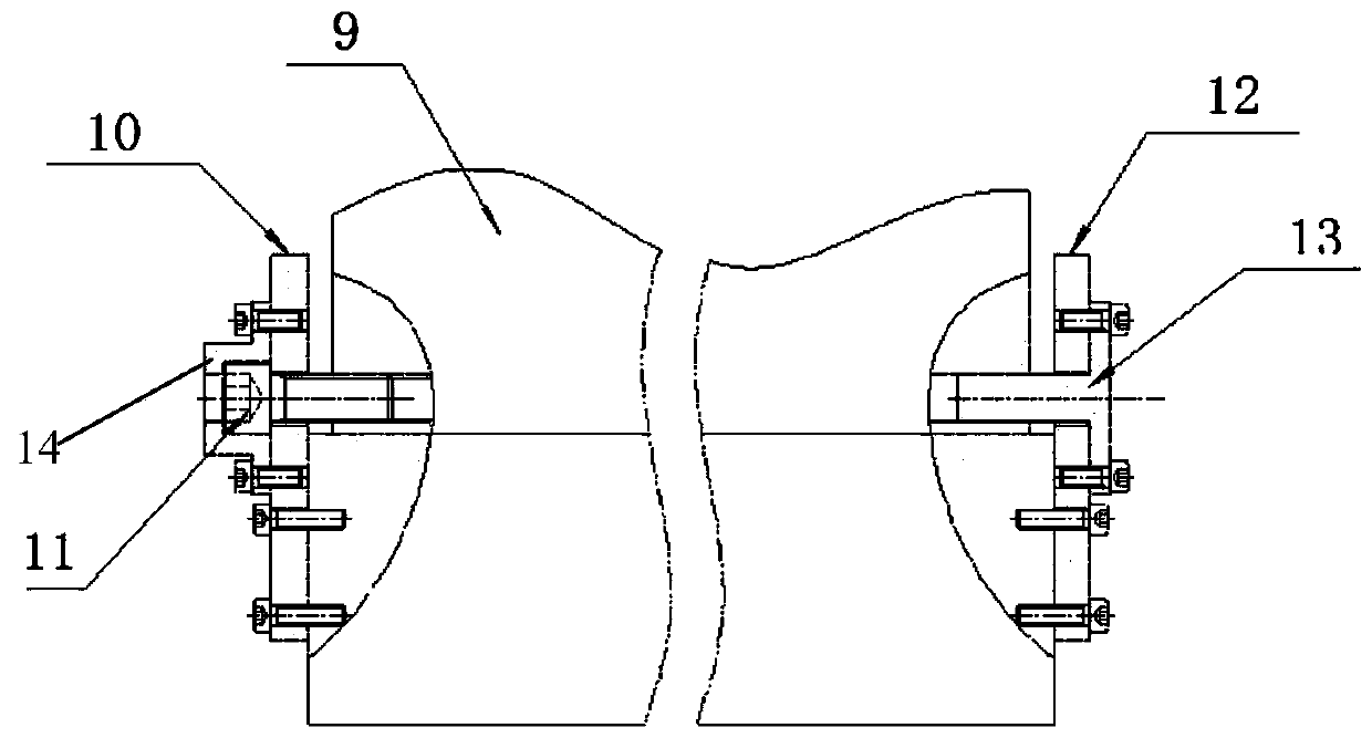 Multi-degree-of-freedom high-strength and high-precision adjusting table suitable for wind tunnel environment