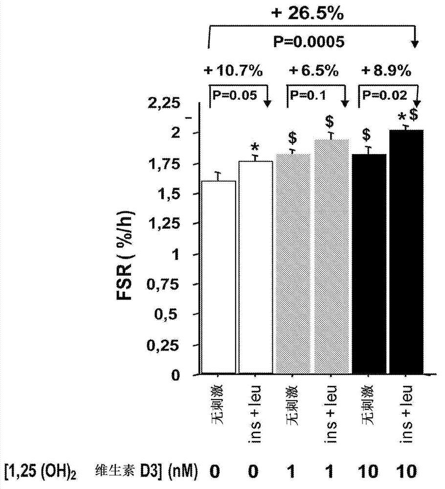 Nutritional composition for the stimulation of muscle protein synthesis