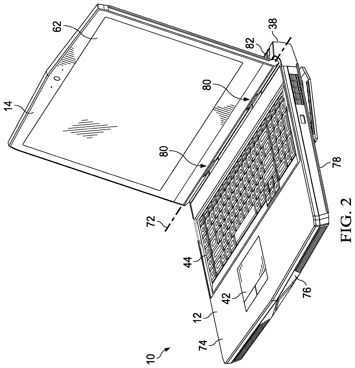 Transformative information handling cable management