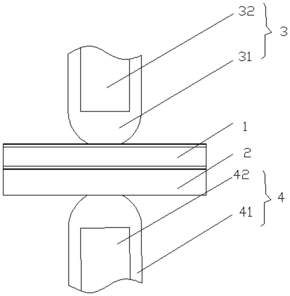 Resistance spot welding method for passivated coated steel plate