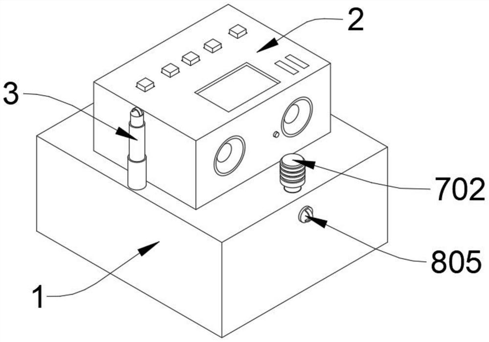 Portable projector assembly